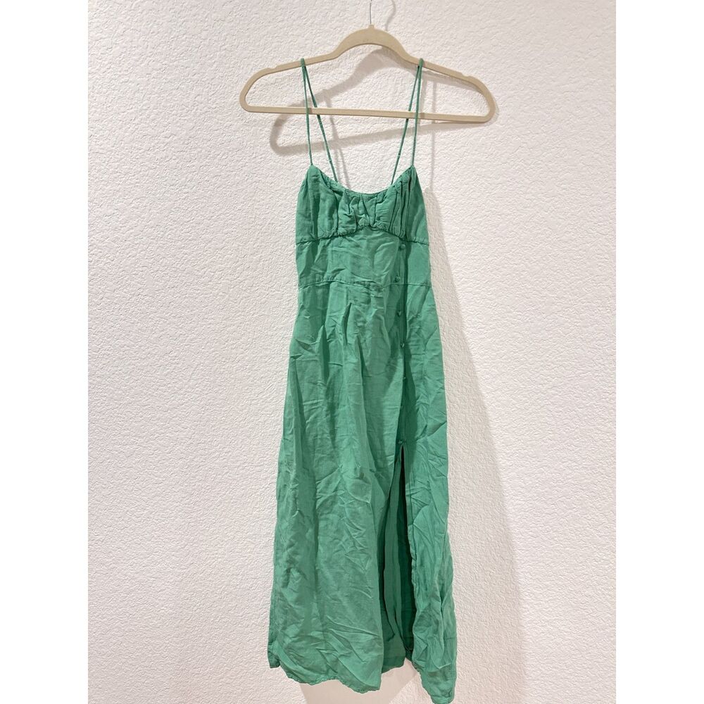 Zara Green Midi Dress